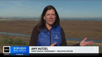 Amy Hutzel, State Coastal Conservancy Executive Officer, interviewed.