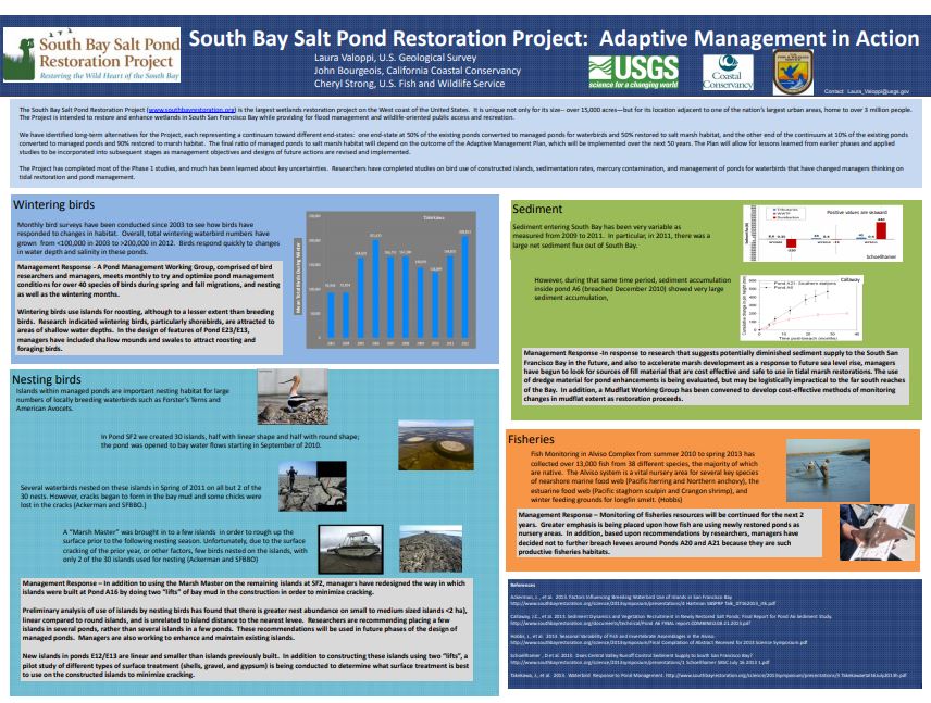 South Bay Salt Pond Restoration Project: Adaptive Management in Action ...